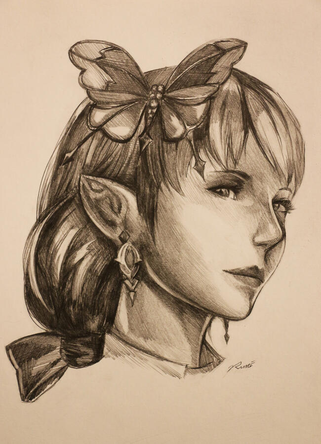 Rabi (Pencil Portrait)